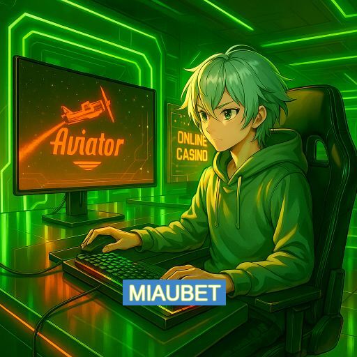 Imagem promocional do app oficial MIAUBET destacando a conveniência de jogar cassino online pelo celular ou navegador